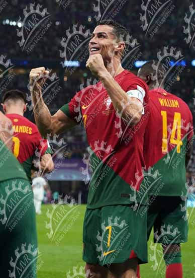 Qatar, 29 de noviembre de 2022 - Cristiano Ronaldo, Portugal VS Uruguay, Foto Erik Estrella